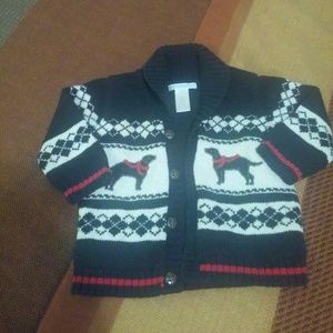 Janie and Jack boys sweater. Size 12-18 months.
